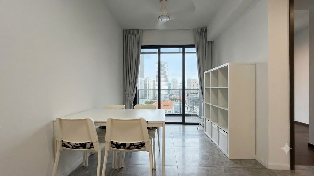 Modern 2 Bedrooms Condominium For Rent at The M