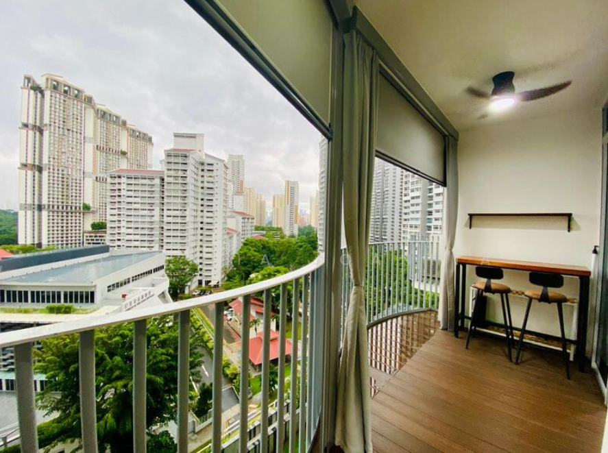 Queens Peak | High-Floor 2BR Suite Directly Next to Queenstown MRT